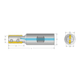 Coolant-Thru Is Recommended, Especially When D2>0.7 x Nominal Thread Diameter Standard Toolholders (MiTM 24) - Big-tools Industrial Supply Tools for Metal Cutting